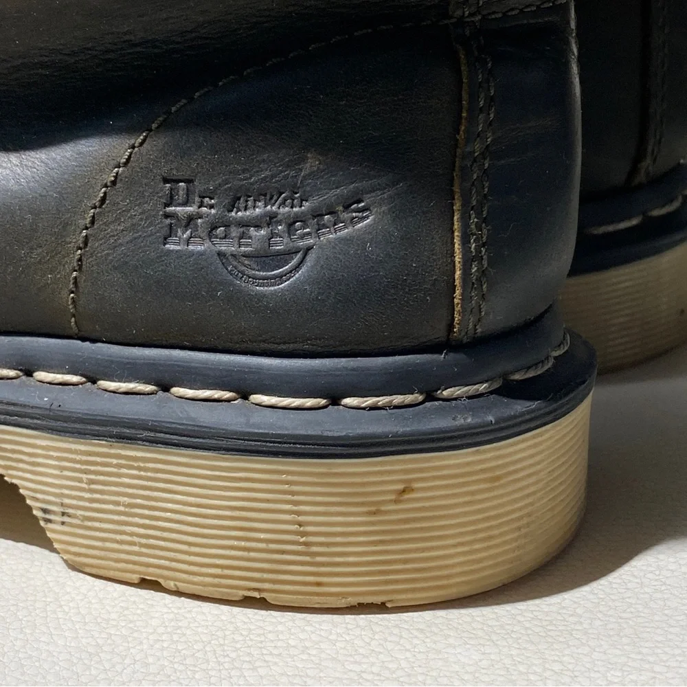 Dr. Marten's Industrial Steel Toe Women's Size 6 Maple Brown Slip Resistant Zip - Picture 4 of 16